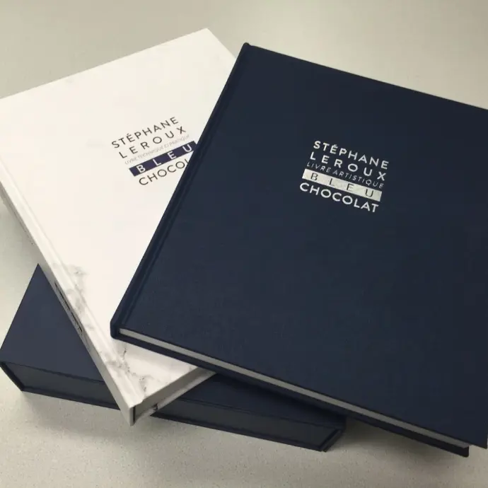Book Bleu Chocolat Stephane Leroux | LEB